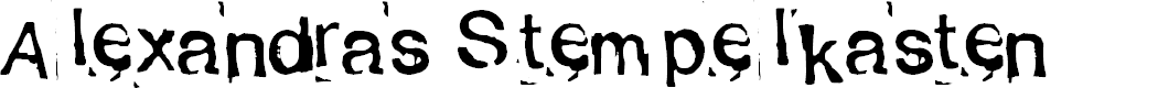 Preview image for Alexandras Stempelkasten
