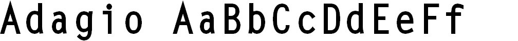 Preview image for Adagio Bold