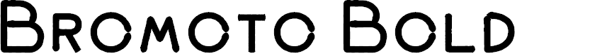 Preview image for Bromoto Bold