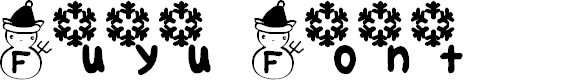 Preview image for Fuyu Font