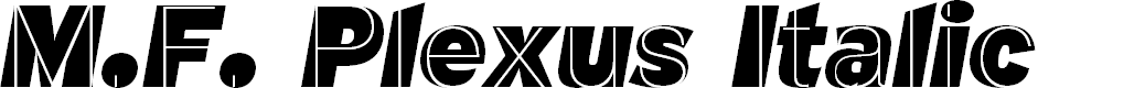 Preview image for M.F. Plexus Italic