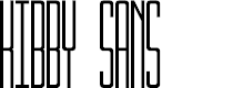 Preview image for Kibby Sans Regular