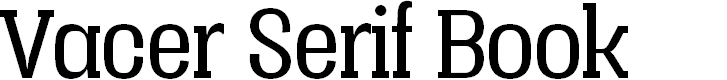 Preview image for Vacer Serif Personal Book
