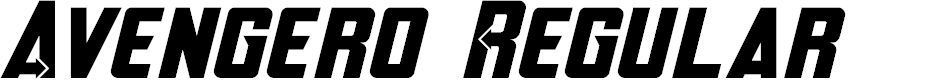 Preview image for Avengero Regular