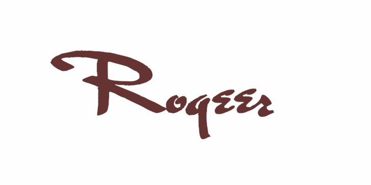 Rogeer Font - FontSpace