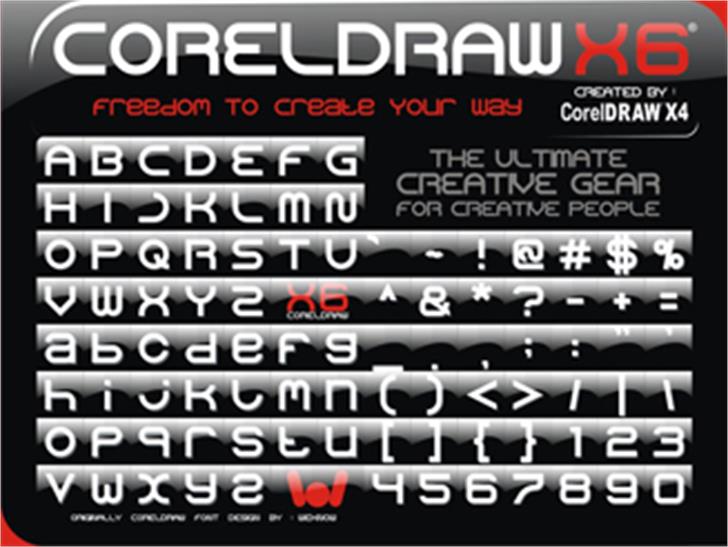 coreldraw fonts download