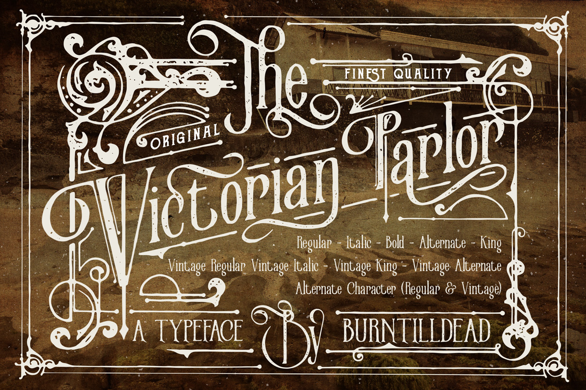 Victorian Parlor Font  FontSpace