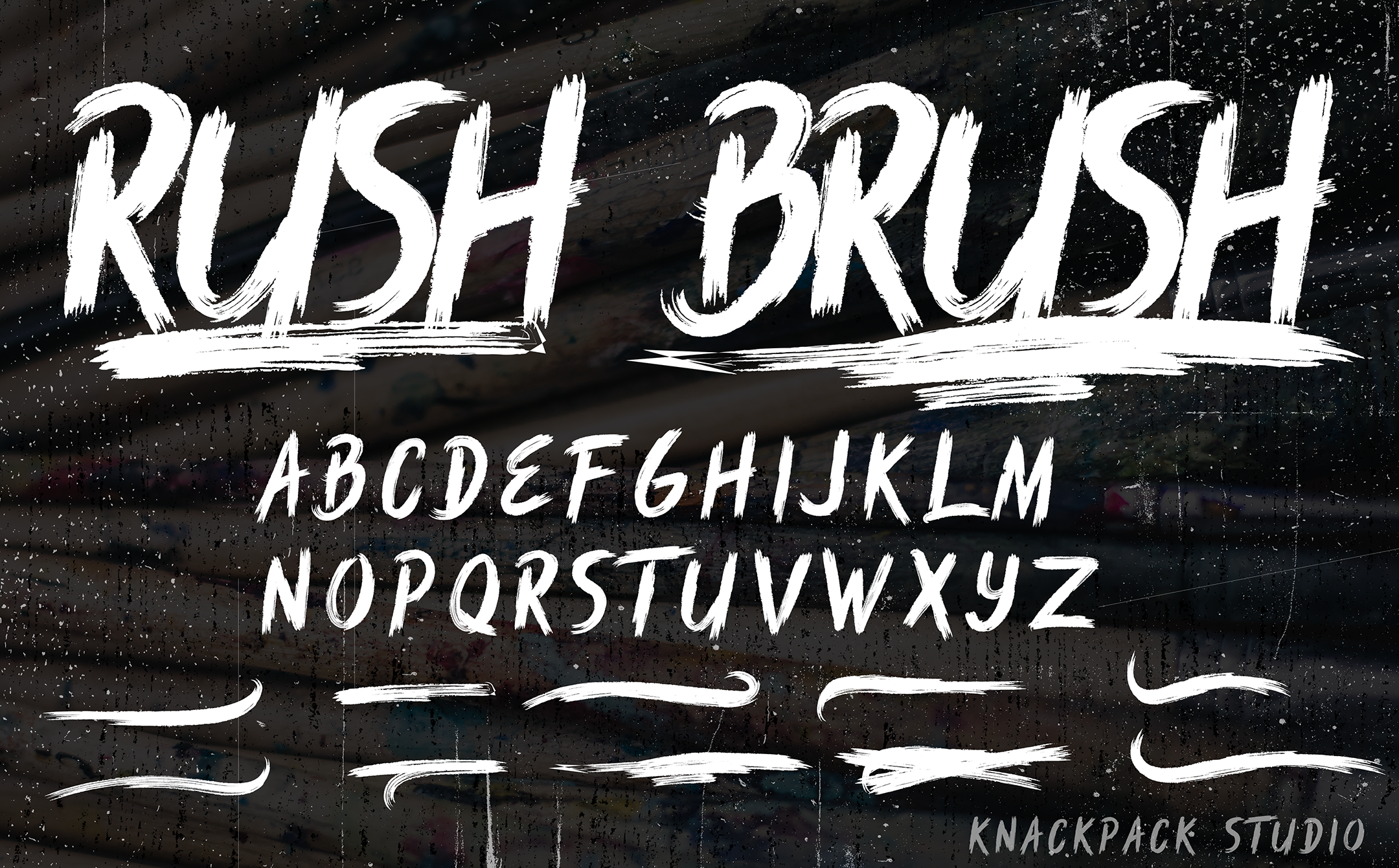 paintbrush font