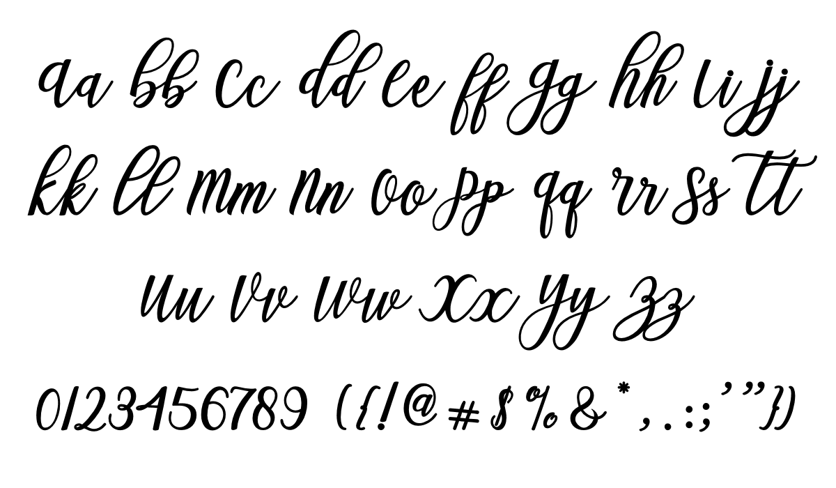 script typeface