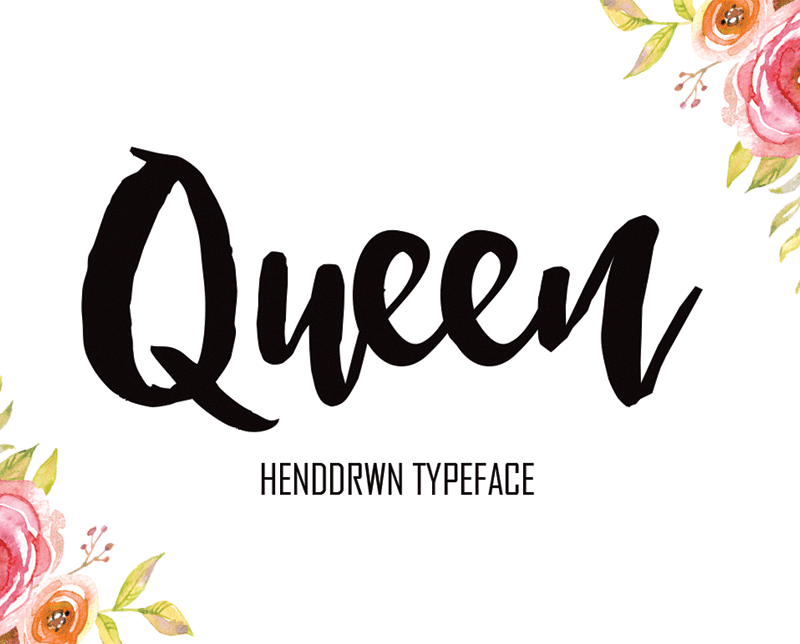 Queen Font Fontspace