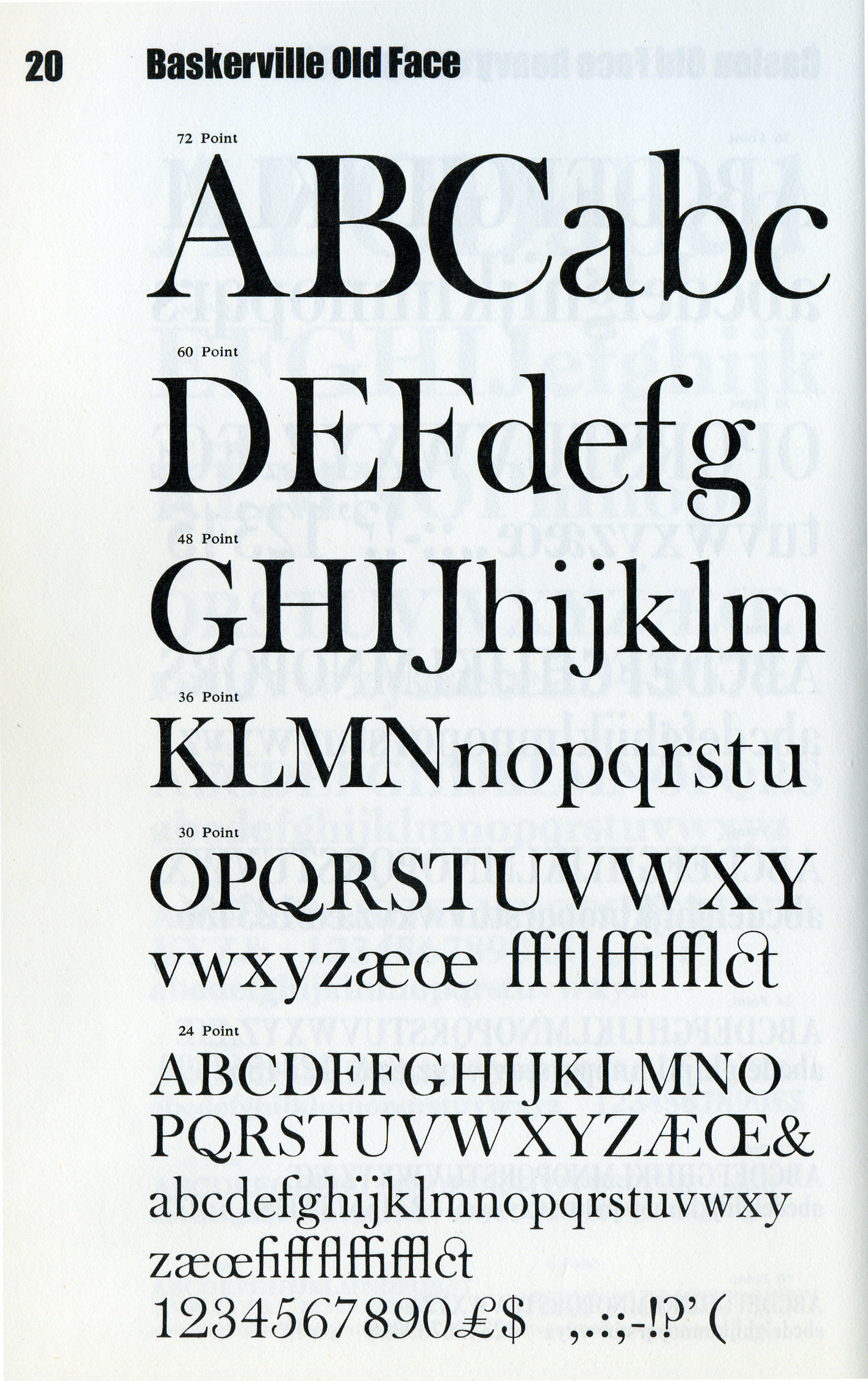 baskerville typeface design