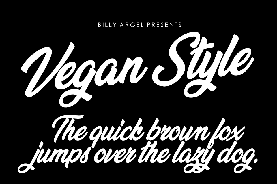 Vegan Style Personal Use Font  FontSpace